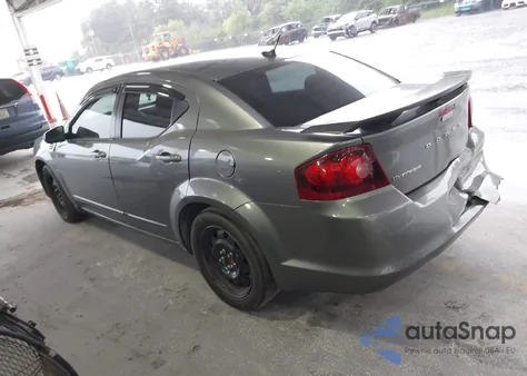 2012 Dodge Avenger Se from USA, damaged, VIN 1C3CDZAB4CN133961